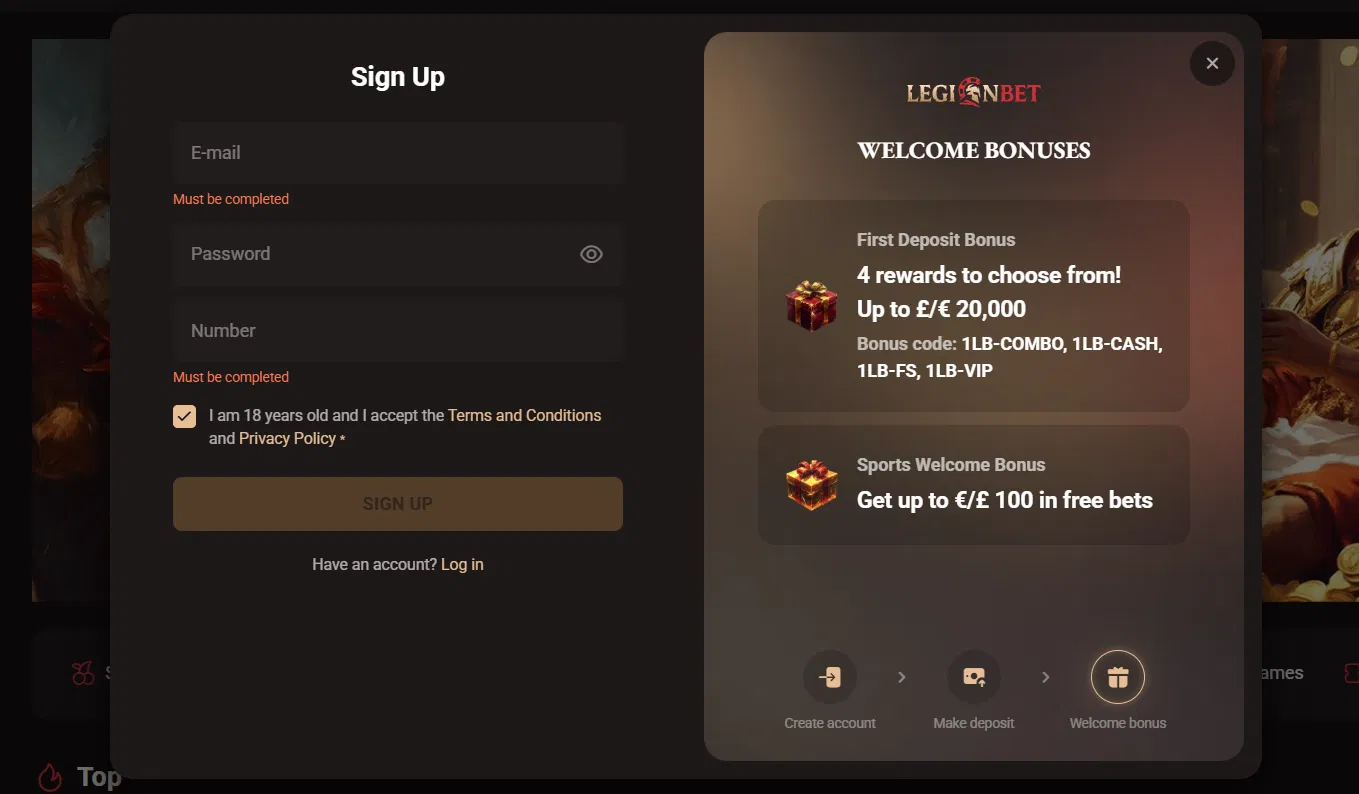 LegionBet Casino